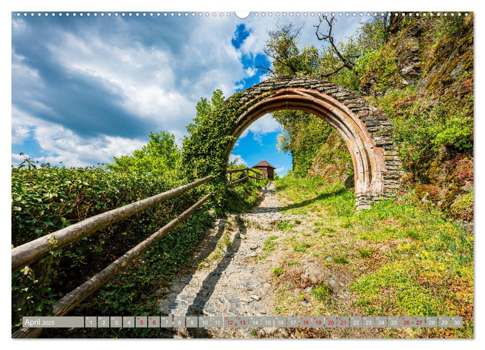 Mosel-Burgen (CALVENDO Wandkalender 2025)