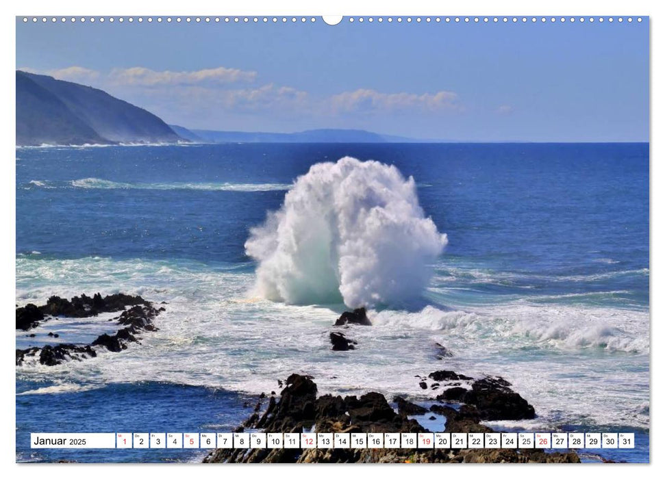 Traumurlaub am Meer. Sonne, Sand und Wasser (CALVENDO Wandkalender 2025)