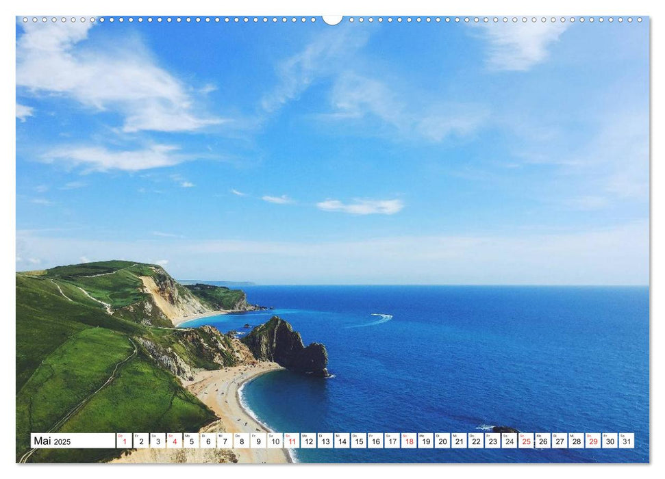 Traumurlaub am Meer. Sonne, Sand und Wasser (CALVENDO Wandkalender 2025)