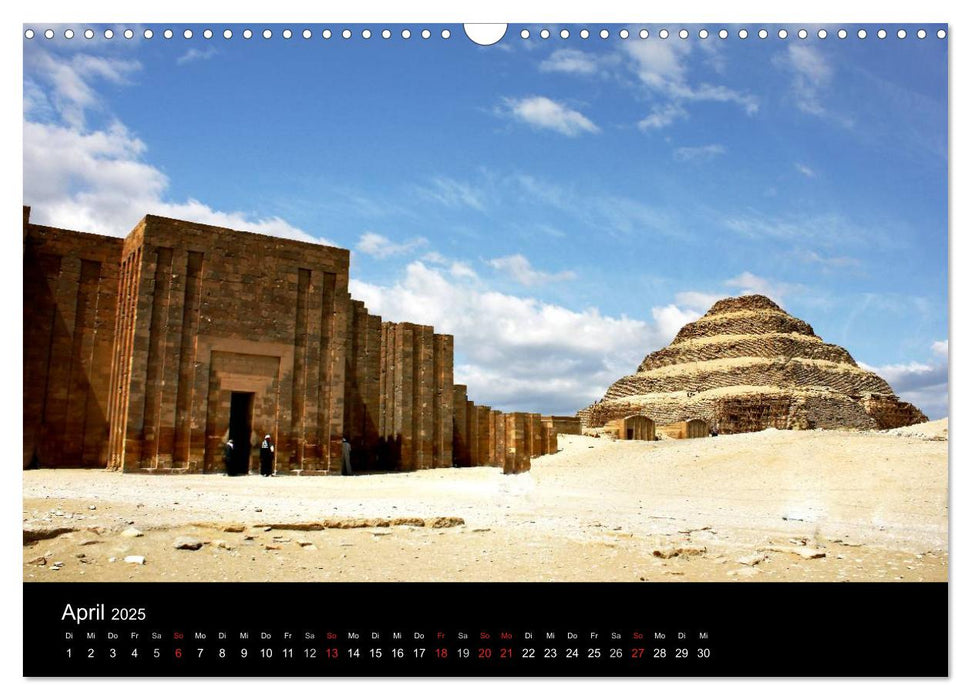 Ägypten - Im Reich der Pharaonen (CALVENDO Wandkalender 2025)