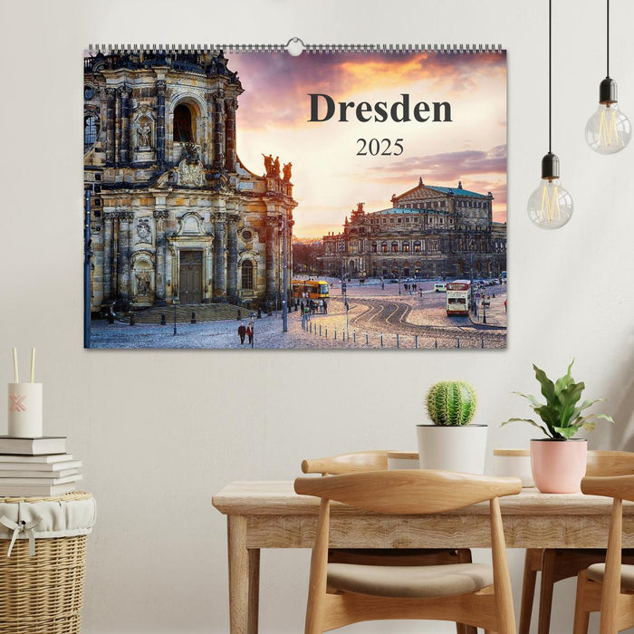 Dresden 2025 / Geburtstagskalender (CALVENDO Wandkalender 2025)