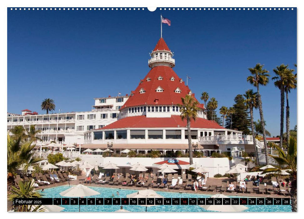 San Diego (CALVENDO Premium Wandkalender 2025)