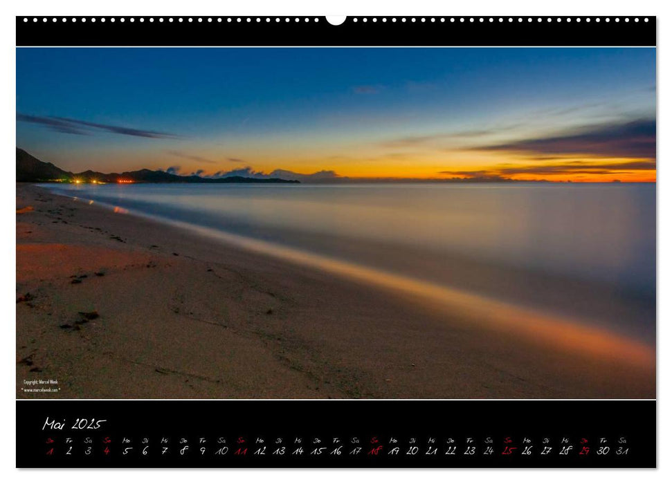 Sardinien Panoramakalender (CALVENDO Premium Wandkalender 2025)