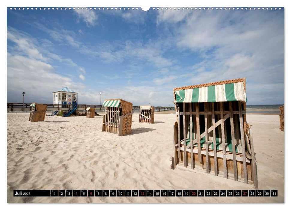 an der Ostsee (CALVENDO Premium Wandkalender 2025)