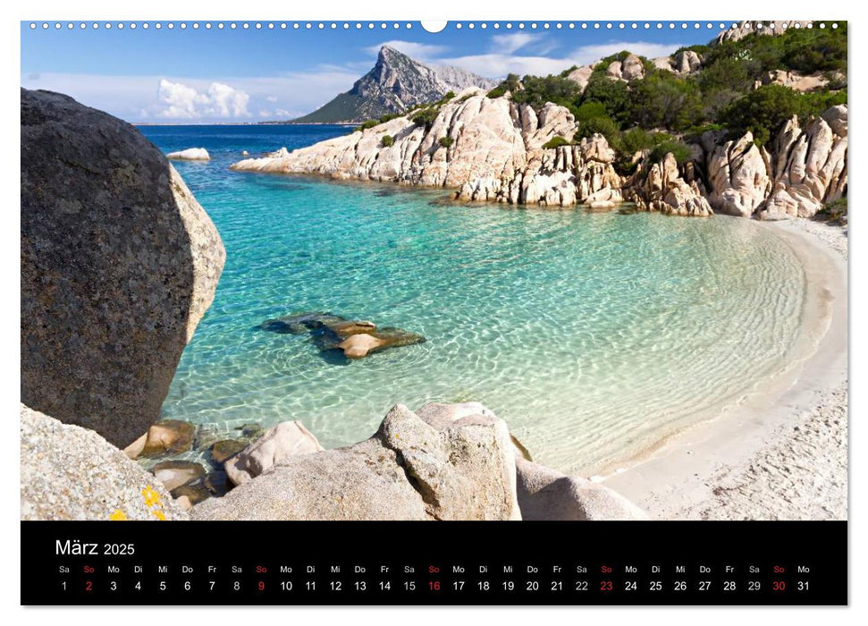 Sardinien / CH-Version (CALVENDO Premium Wandkalender 2025)
