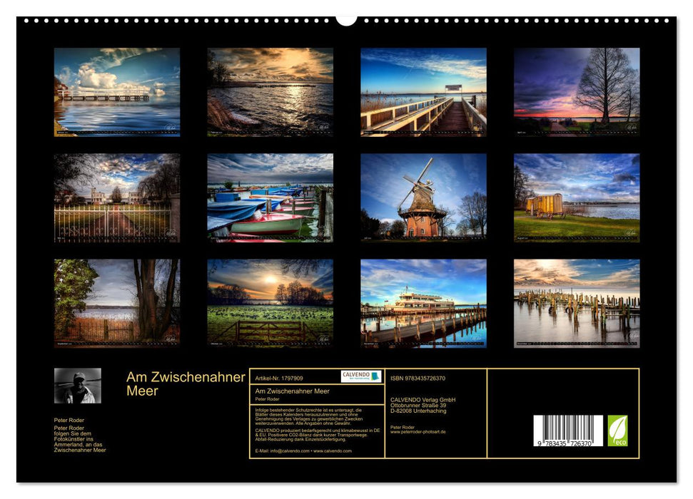 Am Zwischenahner Meer (CALVENDO Premium Wandkalender 2025)