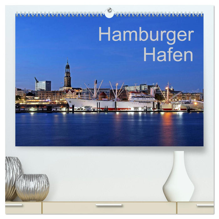 Hamburger Hafen (CALVENDO Premium Wandkalender 2025)