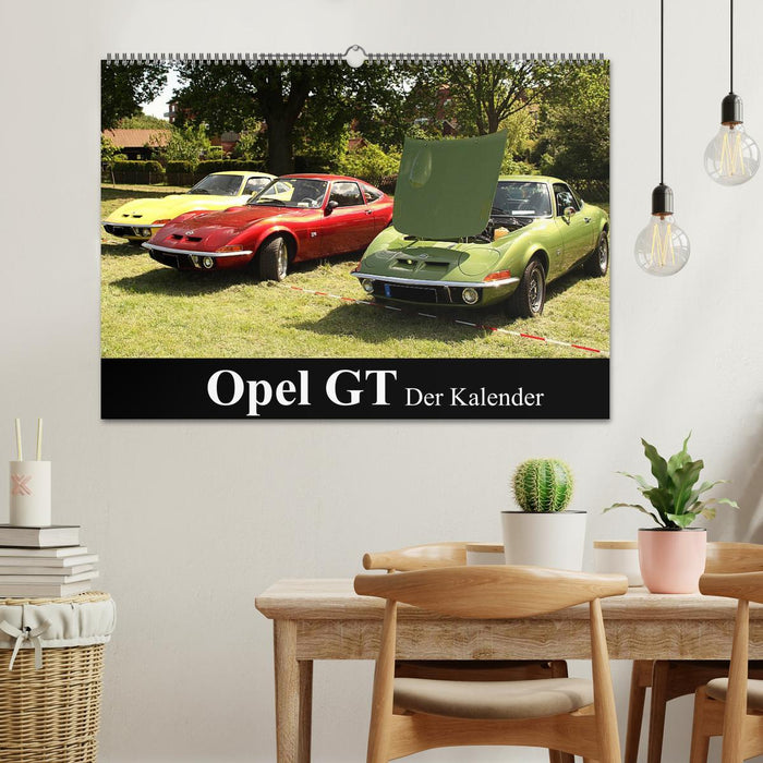 Opel GT Der Kalender (CALVENDO Wandkalender 2025)