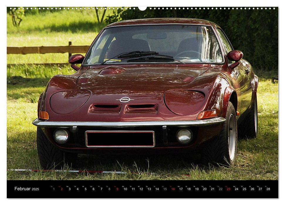 Opel GT Der Kalender (CALVENDO Wandkalender 2025)