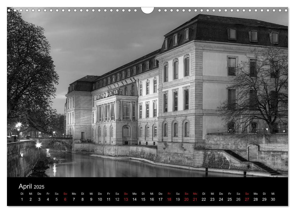 Hannover Monochrome Impressionen (CALVENDO Wandkalender 2025)