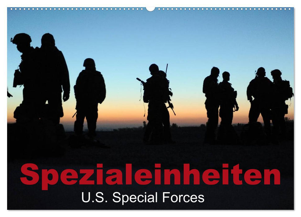 Spezialeinheiten • U.S. Special Forces (CALVENDO Wandkalender 2025)