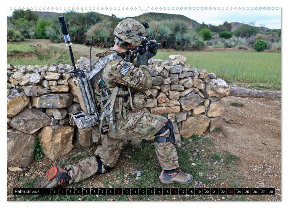 Spezialeinheiten • U.S. Special Forces (CALVENDO Wandkalender 2025)