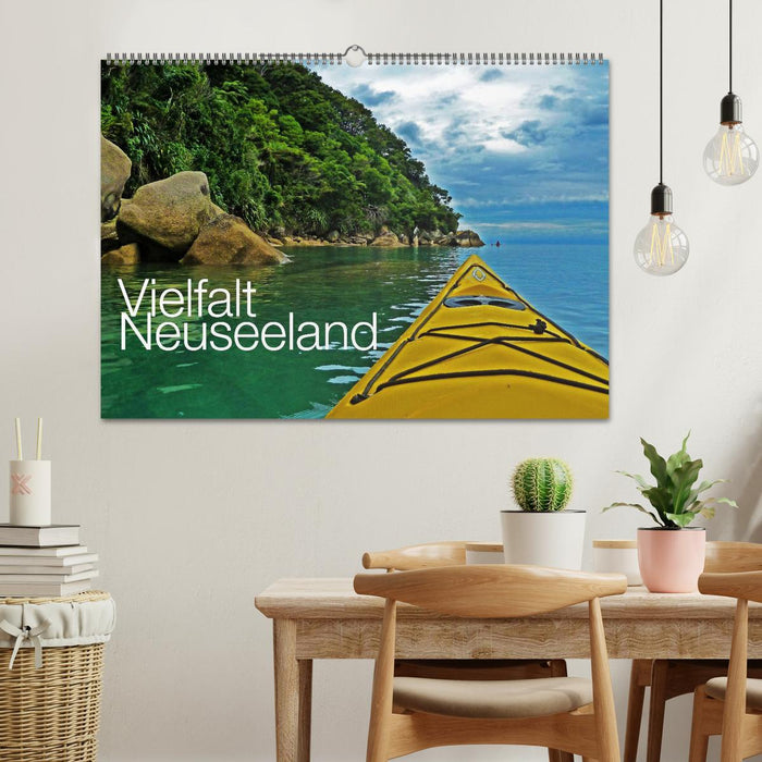 Vielfalt Neuseeland / CH-Version (CALVENDO Wandkalender 2025)