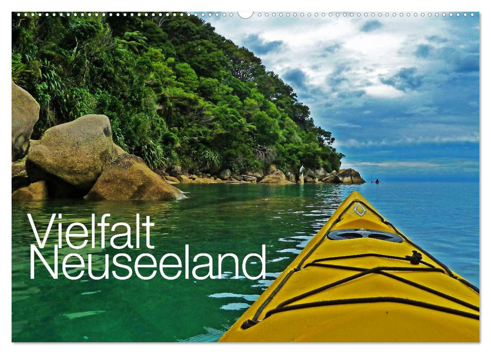 Vielfalt Neuseeland / CH-Version (CALVENDO Wandkalender 2025)