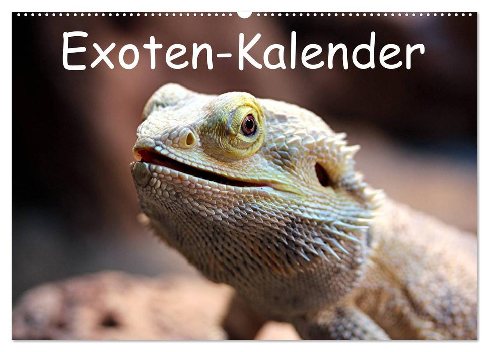 Exoten-Kalender (CALVENDO Wandkalender 2025)