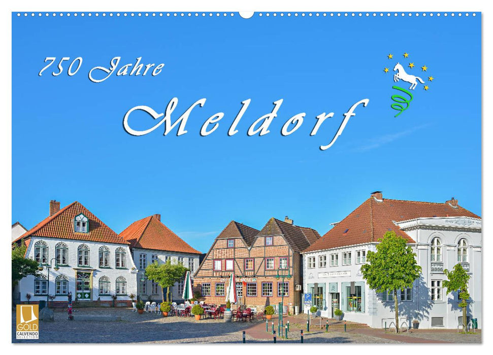 750 Jahre Meldorf (CALVENDO Wandkalender 2025)