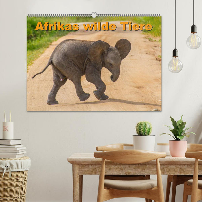 Afrikas wilde Tiere (CALVENDO Wandkalender 2025)