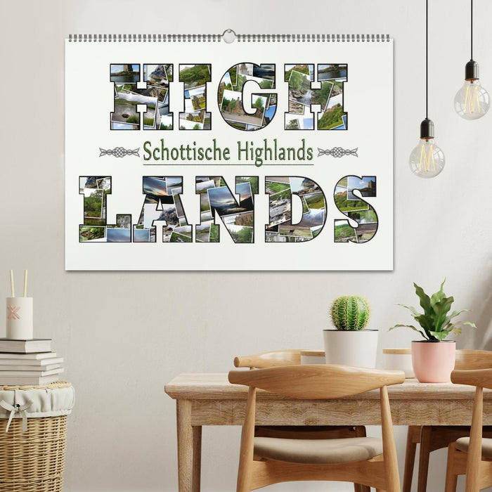 Schottische Highlands (CALVENDO Wandkalender 2025)
