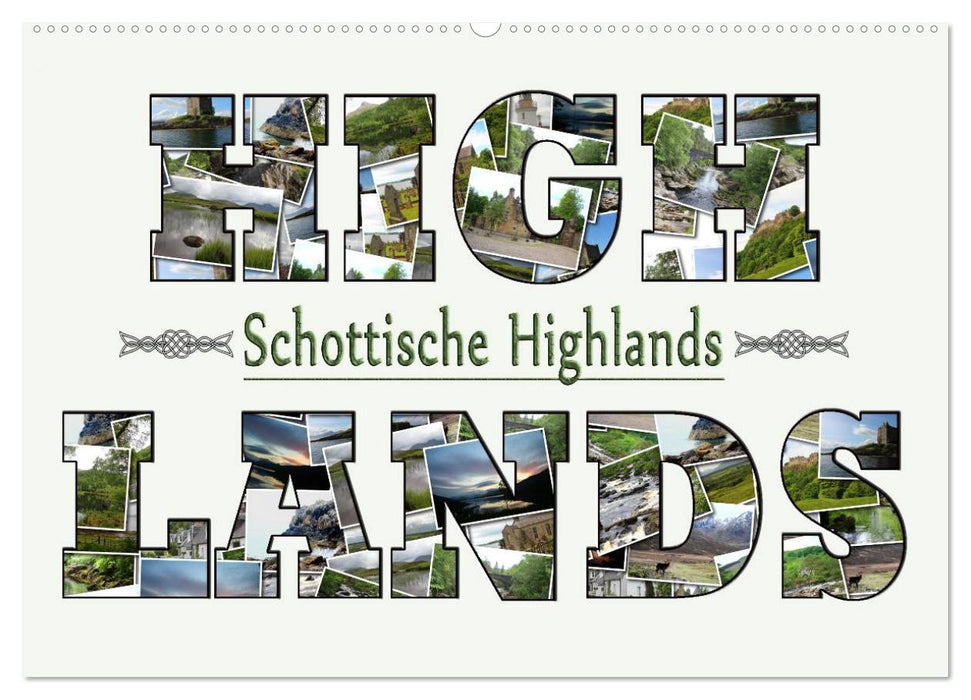 Schottische Highlands (CALVENDO Wandkalender 2025)