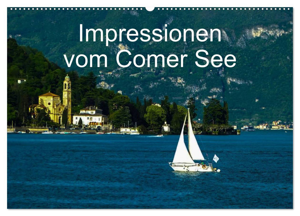 Impressionen vom Comer See (CALVENDO Wandkalender 2025)