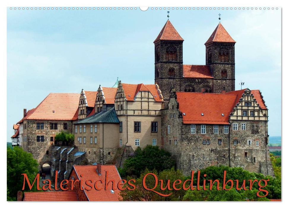 Malerisches Quedlinburg (CALVENDO Wandkalender 2025)