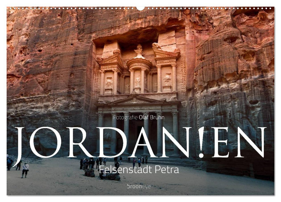 Jordanien – Felsenstadt Petra (CALVENDO Wandkalender 2025)