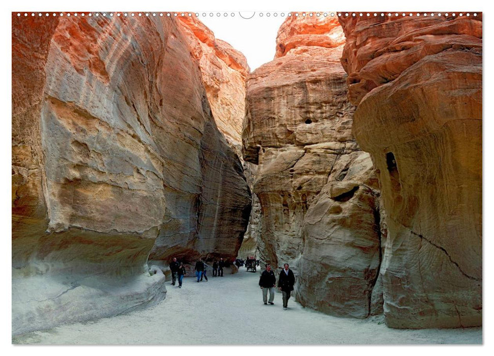 Jordanien – Felsenstadt Petra (CALVENDO Wandkalender 2025)