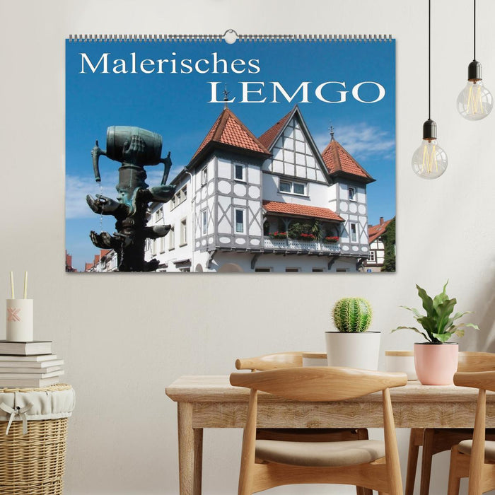Malerisches Lemgo (CALVENDO Wandkalender 2025)