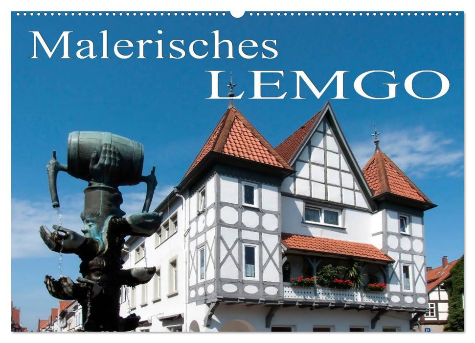 Malerisches Lemgo (CALVENDO Wandkalender 2025)