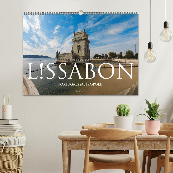 Lissabon – Portugals Metropole (CALVENDO Wandkalender 2025)