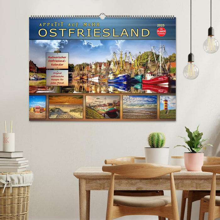 Ostfriesland - Appetit auf mehr (CALVENDO Wandkalender 2025)