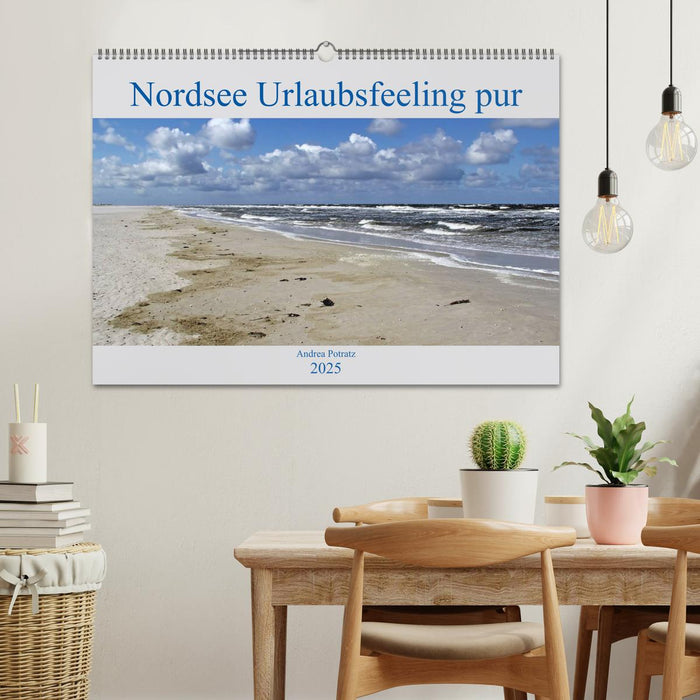 Nordsee / Urlaubsfeeling pur (CALVENDO Wandkalender 2025)