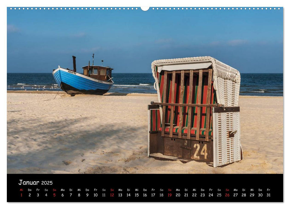 Insel Usedom (CALVENDO Wandkalender 2025)