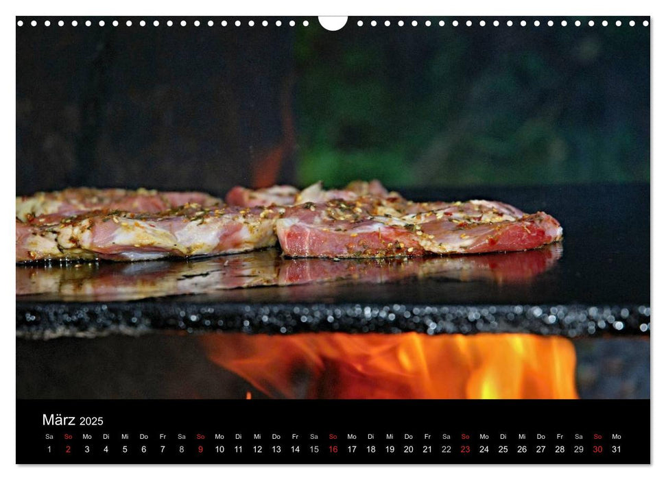 BBQ Lecker Grillen (CALVENDO Wandkalender 2025)