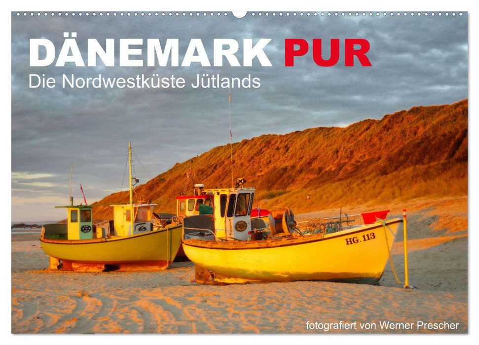 Dänemark Pur (CALVENDO Wandkalender 2025)