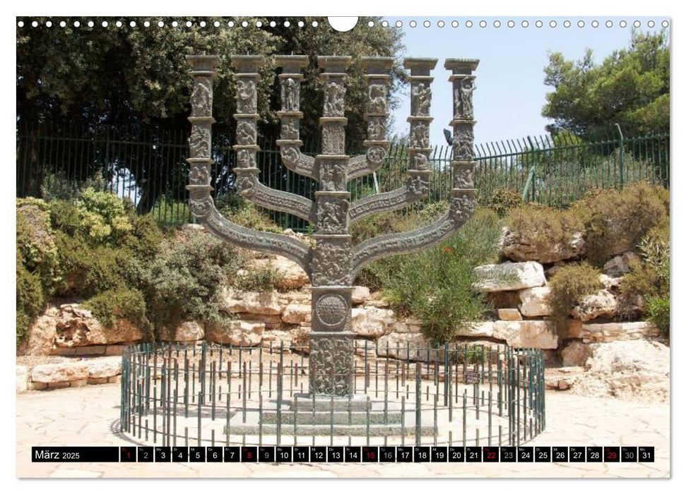 Jerusalem - die Goldene Stadt (CALVENDO Wandkalender 2025)