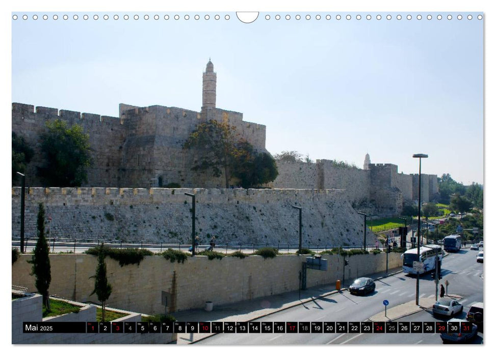 Jerusalem - die Goldene Stadt (CALVENDO Wandkalender 2025)