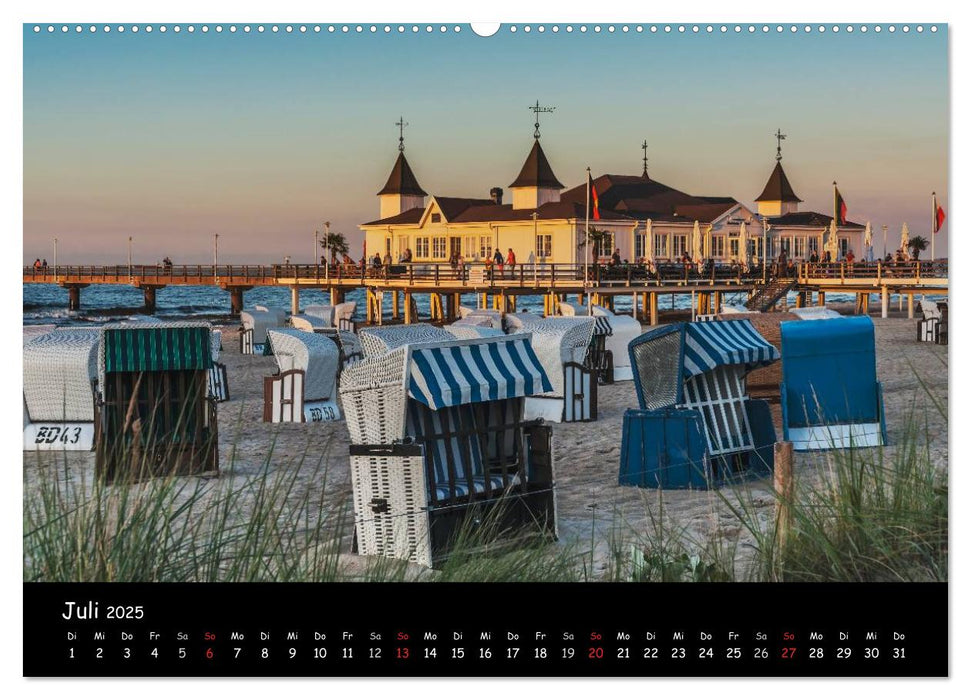 Insel Usedom (CALVENDO Premium Wandkalender 2025)