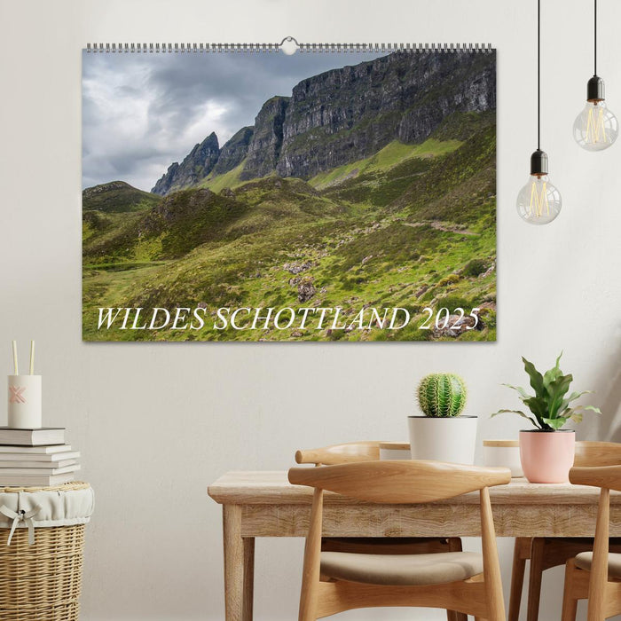 Wildes Schottland 2025 (CALVENDO Wandkalender 2025)