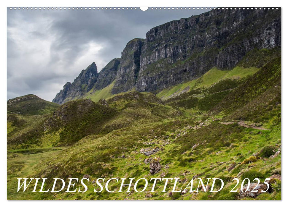 Wildes Schottland 2025 (CALVENDO Wandkalender 2025)