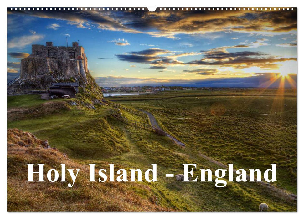 Holy Island - England (CALVENDO Wandkalender 2025)