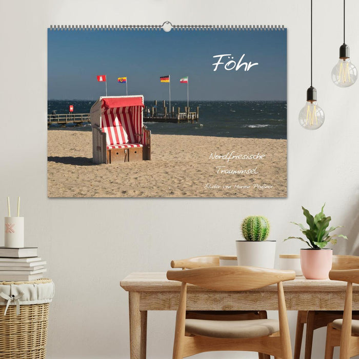 Föhr - Nordfriesische Trauminsel (CALVENDO Wandkalender 2025)