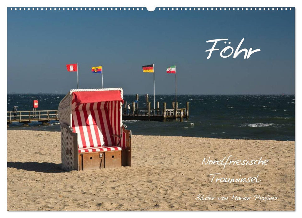 Föhr - Nordfriesische Trauminsel (CALVENDO Wandkalender 2025)