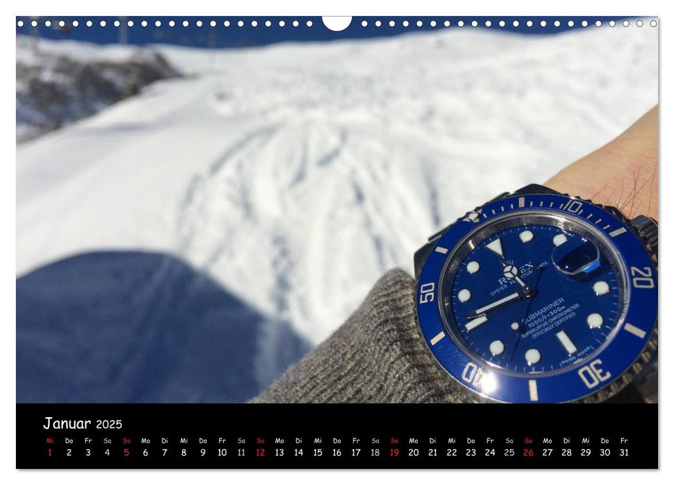 Watch Wristshots Worldwide (CALVENDO Wandkalender 2025)