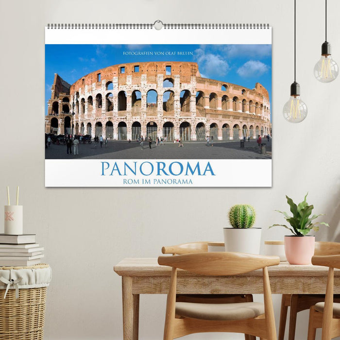 PANOROMA - Rom im Panorama (CALVENDO Wandkalender 2025)