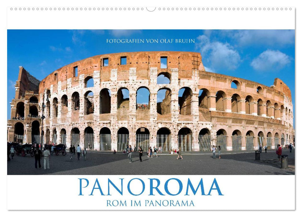 PANOROMA - Rom im Panorama (CALVENDO Wandkalender 2025)