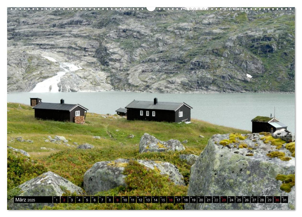 Streifzug durch Norwegens Hardangervidda (CALVENDO Wandkalender 2025)