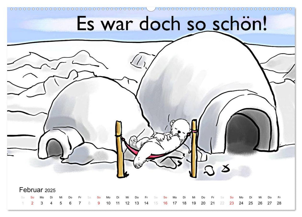 Rettet die Eisbären (CALVENDO Wandkalender 2025)