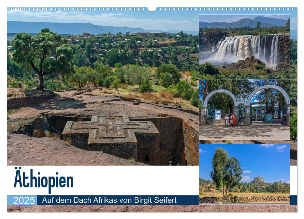 Äthiopien - Auf dem Dach Afrikas (CALVENDO Wandkalender 2025)