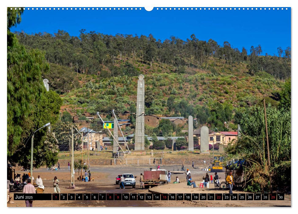 Äthiopien - Auf dem Dach Afrikas (CALVENDO Wandkalender 2025)